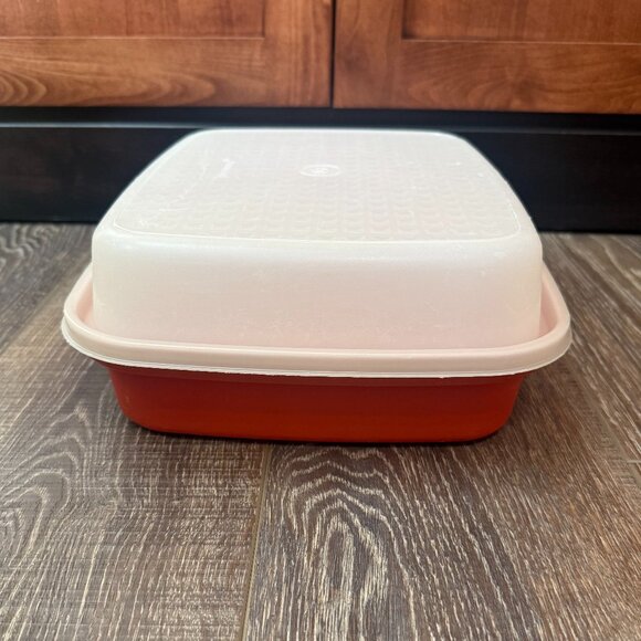 Tupperware Meat Marinade Storage Container - Paprika - Picture 3 of 14